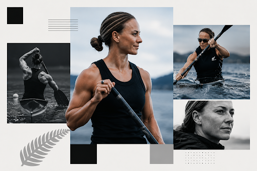collage-of-lisa-carrington-canoeing